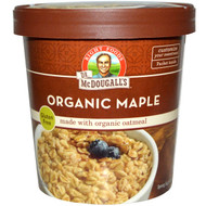 3 PACK of Dr. McDougalls Stay Full Organic Hot Oatmeal Maple -- 2.5 oz