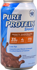 3 PACK of Worldwide Sports Nutrition Pure Protein Shake Frosty Chocolate -- 11 fl oz