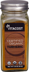 3 PACK of Vitaco Certified Organic Turmeric -- 1.8 oz