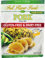 3 PACK of Full Flavor Foods Gravy Mix Pork -- 1.06 oz