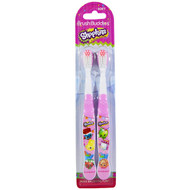 Brush Buddies, Shopkins Toothbrushes, Soft, 2 Toothbrushes