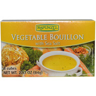 3 PACK of Rapunzel, Vegetable Bouillon with Sea Salt, 8 Cubes, 3 oz (84 g)