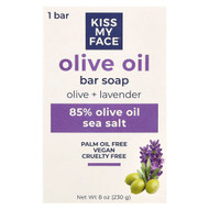 <img alt="Kiss My Face, Olive Oil Bar Soap, Olive & Lavender, 8 oz (230 g)" title="Kiss My Face, Olive Oil Bar Soap, Olive & Lavender, 8 oz (230 g),028367833505"