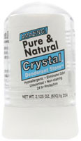 3 PACK of Thai Deodorant Stone Pure And Natural Crystal Mini Stick -- 2 oz