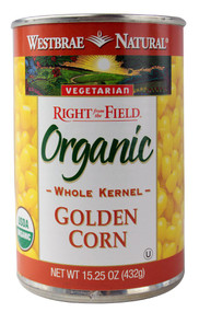 Westbrae Natural, Whole Kernel Golden Corn - 15.25 oz