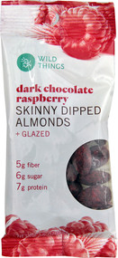 Wild Things Skinny Dipped Almonds  Dark Chocolate Raspberry - 1.5 oz