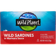 3 PACK OF Wild Planet, Wild Sardines In Marinara Sauce, 4.4 oz (125 g)