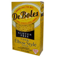 DeBoles, Corn Elbow Style Pasta, Gluten Free, 12 oz (340 g)