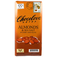 3 PACK of Chocolove, Almonds & Sea Salt in Dark Chocolate, 3.2 oz (90 g)