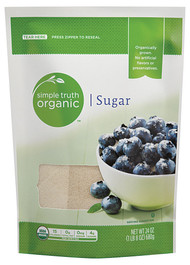 3 PACK of Simple Truth Organic Sugar -- 24 oz