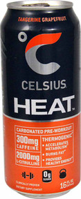 Celsius Heat Tangerine Grapefruit - 16 fl oz