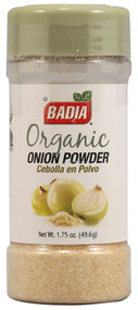 3 PACK of Badia Organic Onion Powder -- 1.75 oz
