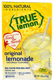 3 PACK OF True Citrus, True Lemon, Original Lemonade, 10 Packets, 1.06 oz (30 g)