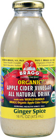 Bragg, Organic Apple Cider Vinegar Drink,  Ginger Spice - 16 fl oz