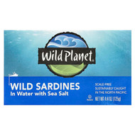 <img alt="3 PACK of Wild Planet, Wild Sardines In Water with Sea Salt, 4.4 oz (125 g)" title="3 PACK of Wild Planet, Wild Sardines In Water with Sea Salt, 4.4 oz (125 g),829696000831"