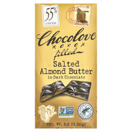 <img alt="Chocolove, Salted Almond Butter in Dark Chocolate, 55% Cocoa, 3.2 oz (90 g)" title="Chocolove, Salted Almond Butter in Dark Chocolate, 55% Cocoa, 3.2 oz (90 g),716270040010"