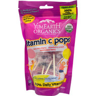 3 PACK OF YumEarth, Organic Vitamin C Pops, 14 Pops, 3 oz (85 g)