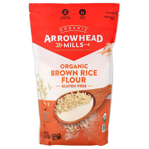 <img alt="Arrowhead Mills, Organic Brown Rice Flour, Gluten Free, 24 oz (680 g)" title="Arrowhead Mills, Organic Brown Rice Flour, Gluten Free, 24 oz (680 g),074333684237"