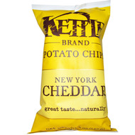 3 PACK of Kettle Foods, Potato Chips, New York Cheddar, 5 oz (142 g)