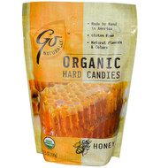 3 PACK of GoOrganic Gluten Free Hard Candies Honey -- 3.5 oz