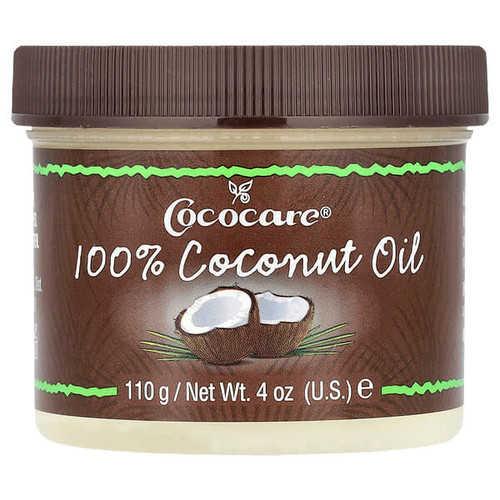 <img alt="Cococare, 100% Coconut Oil, 4 oz (110 g)" title="Cococare, 100% Coconut Oil, 4 oz (110 g),075707020750"