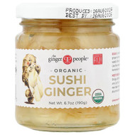 <img alt="The Ginger People, Organic Sushi Ginger, 6.7 oz (190 g)" title="The Ginger People, Organic Sushi Ginger, 6.7 oz (190 g),734027904033"
