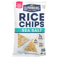 <img alt="Lundberg, Rice Chips, Sea Salt, 5.5 oz (156 g)" title="Lundberg, Rice Chips, Sea Salt, 5.5 oz (156 g),073416035300"