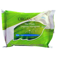 3 PACK of Organyc Wet Wipes Intimate Hygiene -- 20 Wipes