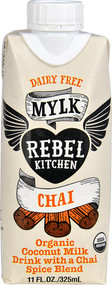 Rebel Kitchen Organic Dairy Free Coconut Milk Drink with Chai Spice Blend  Chai - 11 fl oz