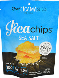 JicaChips Gluten Free Jica Chips  Sea Salt - 0.9 oz