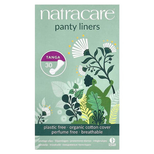 <img alt="Natracare, Panty Liners, Organic Cotton Cover, Tanga, 30 Liners" title="Natracare, Panty Liners, Organic Cotton Cover, Tanga, 30 Liners,782126003072"
