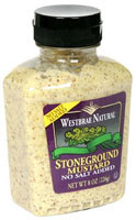 Westbrae Natural, Stoneground Mustard No Salt Added - 8 oz