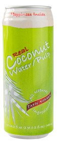 Taste Nirvana, Real Coconut Water with Pulp - 16 fl oz