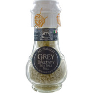 3 PACK of Drogheria & Alimentari, All Natural Grey Brittany Sea Salt Mill, 2.47 oz (70 g)
