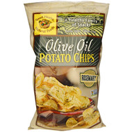 3 PACK of Good Health Inc. Kettle Style Olive Oil Potato Chips Rosemary -- 5 oz