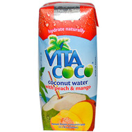 Vita Coco, Coconut Water with Peach & Mango, 11.1 fl oz (330 ml)