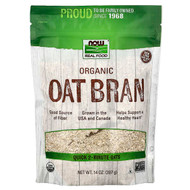 <img alt="NOW Foods, Real Food, Organic Oat Bran, 14 oz (397 g)" title="NOW Foods, Real Food, Organic Oat Bran, 14 oz (397 g),733739059512"