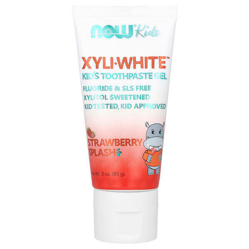 <img alt="NOW Foods, XyliWhite, Kids Toothpaste Gel, Strawberry Splash, 3 oz (85 g)" title="NOW Foods, XyliWhite, Kids Toothpaste Gel, Strawberry Splash, 3 oz (85 g),733739080974"
