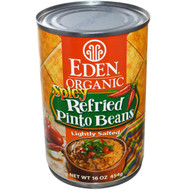 3 PACK of Eden Foods Organic Pinto Beans Spicy -- 16 oz