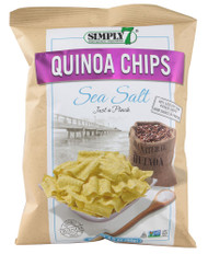 3 PACK of Simply 7 Quinoa Chips Gluten Free Sea Salt -- 3.5 oz