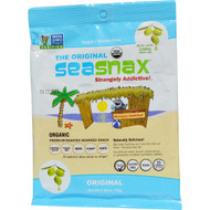 3 PACK OF SeaSnax, Organic Premium Roasted Seaweed Snack, Original, 0.54 oz (15 g)