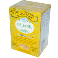 St. Dalfour, Organic, Lemon Tea, 25 Envelopes, 1.75 oz (50 g)