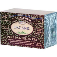 St. Dalfour, Organic Pure Darjeeling Tea, 25 Tea Bags, .07 oz (2 g) Each