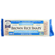 <img alt="Edward & Sons, Brown Rice Snaps, Unsalted Sesame, 3.5 oz (100 g)" title="Edward & Sons, Brown Rice Snaps, Unsalted Sesame, 3.5 oz (100 g),011206000367"