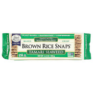 <img alt="Edward & Sons, Brown Rice Snaps, Tamari Seaweed, 3.5 oz (100 g)" title="Edward & Sons, Brown Rice Snaps, Tamari Seaweed, 3.5 oz (100 g),011206000350"