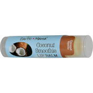 Earth Mama Angel Baby, Coconut Smoothie Lip Balm, Coconut Vanilla, .15 oz (4 ml) (5 PACK)