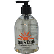 Sun & Earth, Hypoallergenic Hand Soap, Fresh Citrus Scent, 8 fl oz (236 ml) (5 PACK)