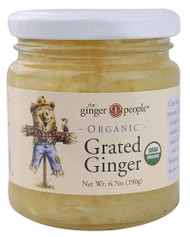 3 PACK of Ginger People Organic Grated Ginger -- 6.7 oz