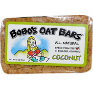 Bobos Oat Bars, Coconut Bar, 3 oz (85 g)