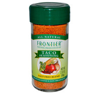 3 PACK of Frontier Natural Products, Taco Seasoning, 2.33 oz (66 g)
